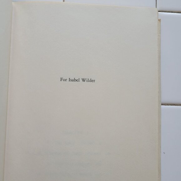 Thornton Wilder The Eighth Day First Edition Hardcover Book DJ 1967 Novel - Picture 9 of 12